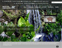 Tablet Screenshot of medycynakomorkowa.com